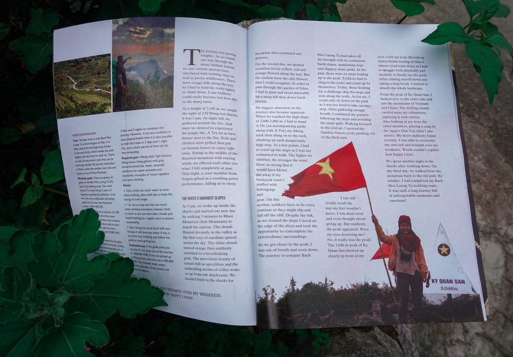 Tạp chí viết về xuyên Việt