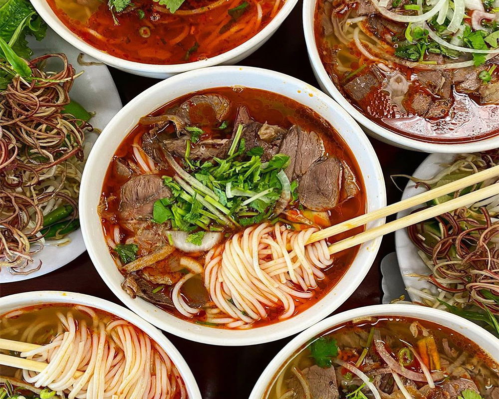Hue’s spicy beef noodle soup