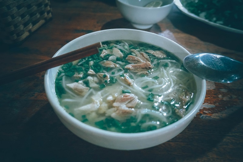 Bữa ăn sáng ở Xín Mần