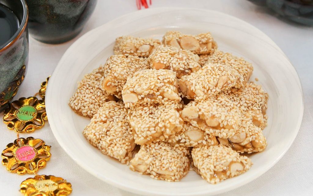 loại bánh mè mang lại mùi vị dễ chịu