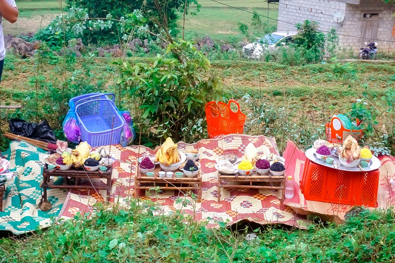 những đồ lễ của con cháu với người đã mất