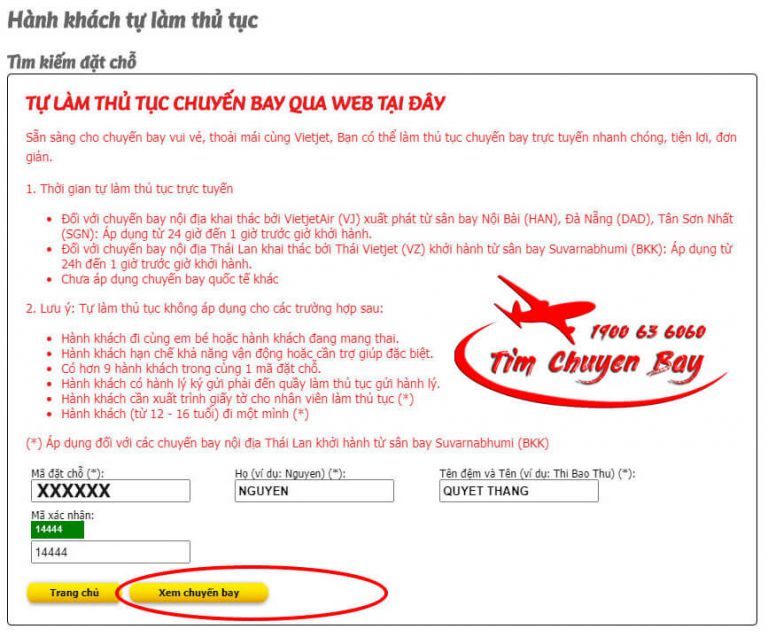 check in online vietjet