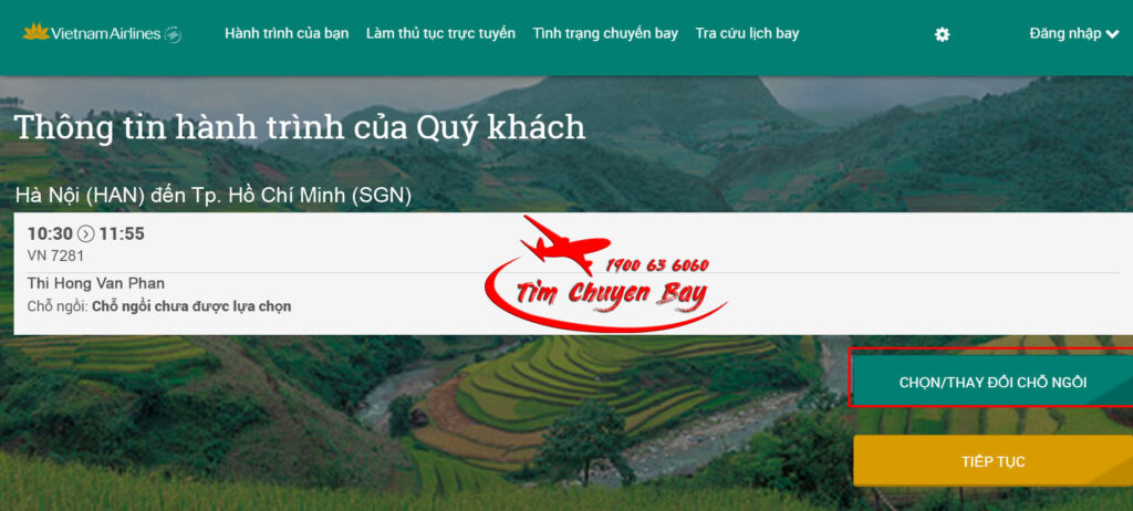 check in online vietnam airlines