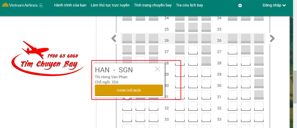 check in online vietnam airlines