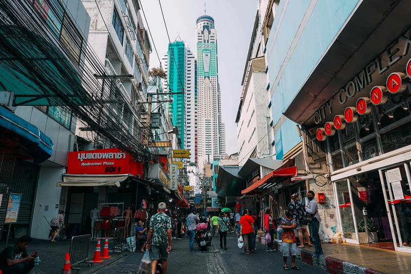 lễ hội té nước thái lan