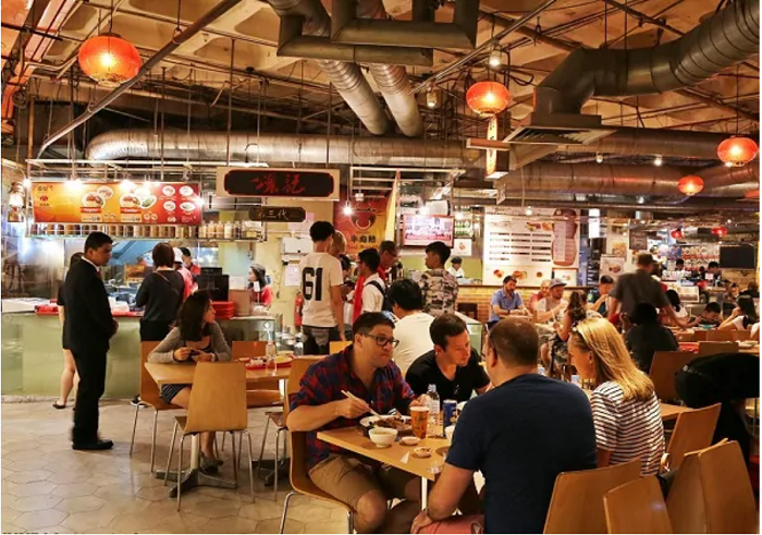 Phố ẩm thực kuala lumpur