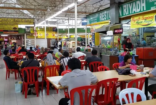 phố ẩm thực kuala lumpur